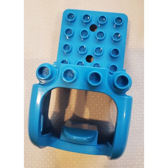 Blue Lego Duplo Replacement Truck Parts Set of 4 - Picture 4 of 12